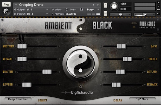 氛围 暗黑 Big Fish Audio Ambient Black KONTAKT