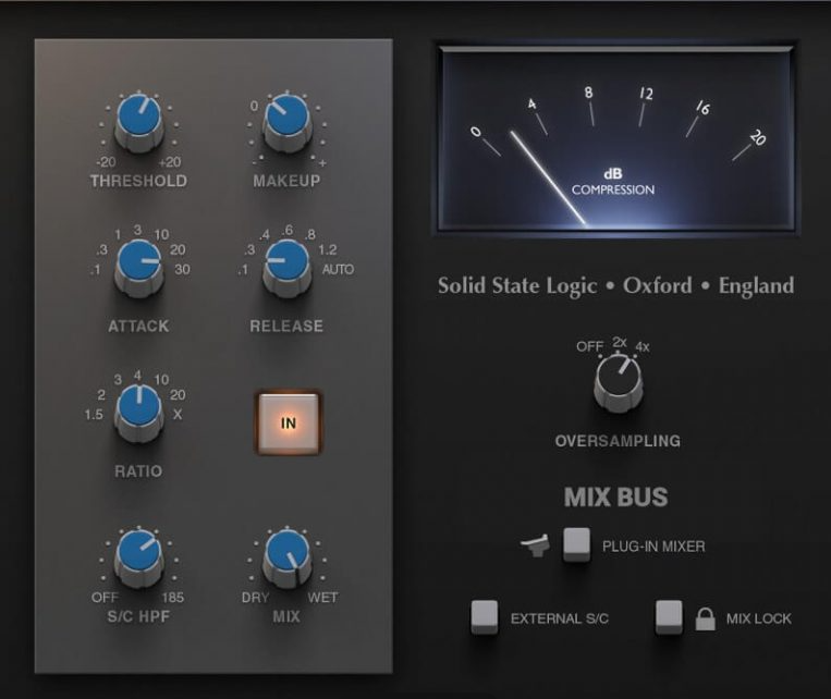 总线压缩SSL Native Bus Compressor 2【WIN】1.0.55