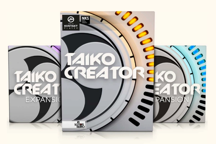 日本太鼓-In Session Audio Taiko Creator KONTAKT+拓展包