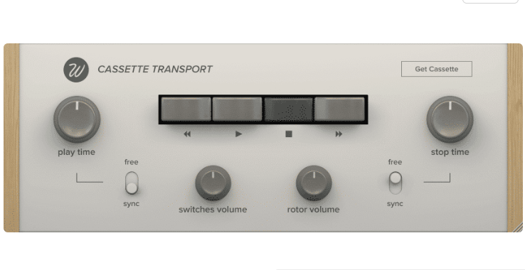 磁带走带Wavesfactory Cassette Transport 1.0.4 WIN&MAC