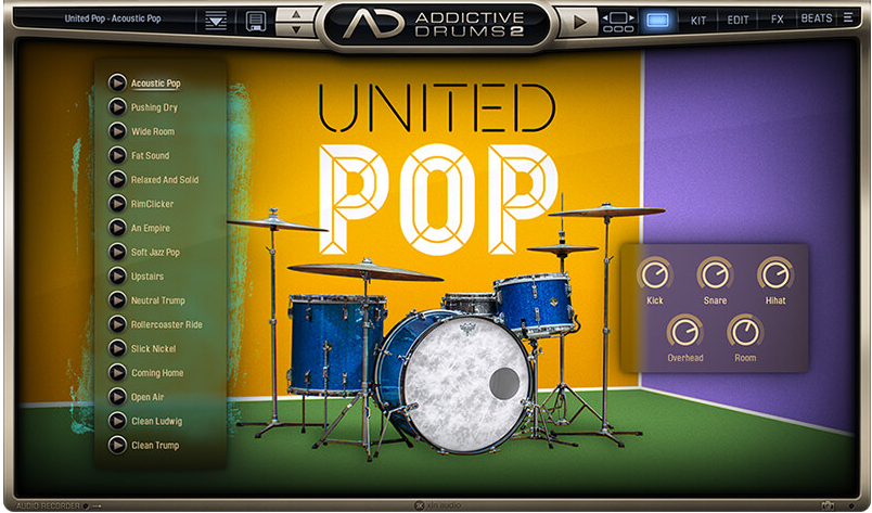 ADD鼓 XLN Audio Addictive Drums 2 Complete 2022 WIN v2.2.5.6