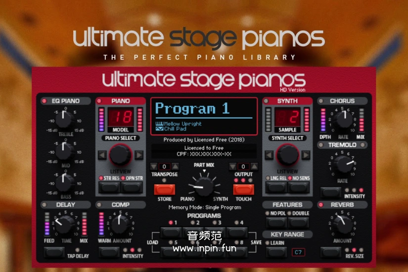 诺德终极舞台键盘-Nord Stage 3 Ultimate Stage Pianos HD KONTAKT