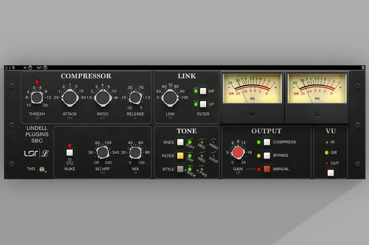 压缩器 Lindell Audio SBC-Mac 1.0.4 插件联盟Plugin Alliance