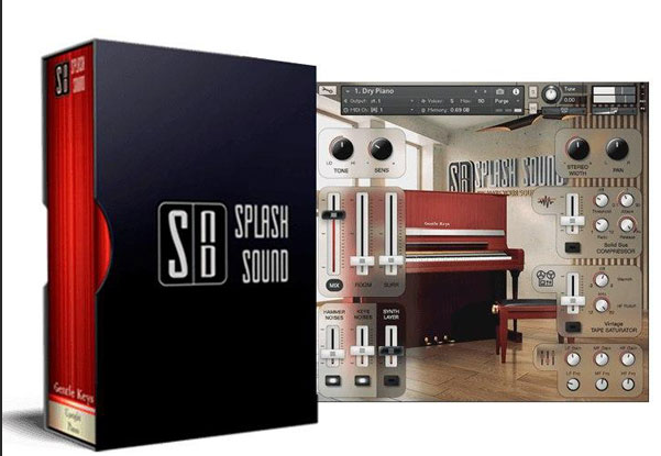 柔和钢琴 Splash Sound Gentle Keys KONTAKT