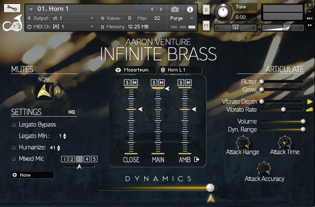 无限铜管 Aaron Venture Infinite Brass KONTAKT v1.6