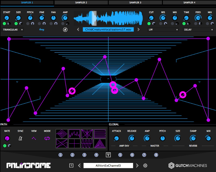 粒子采样器 Glitchmachines Palindrome【WIN】1.3.0