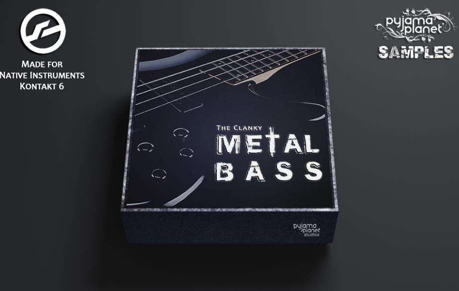 金属贝斯 Clanky Metal Bass KONTAKT