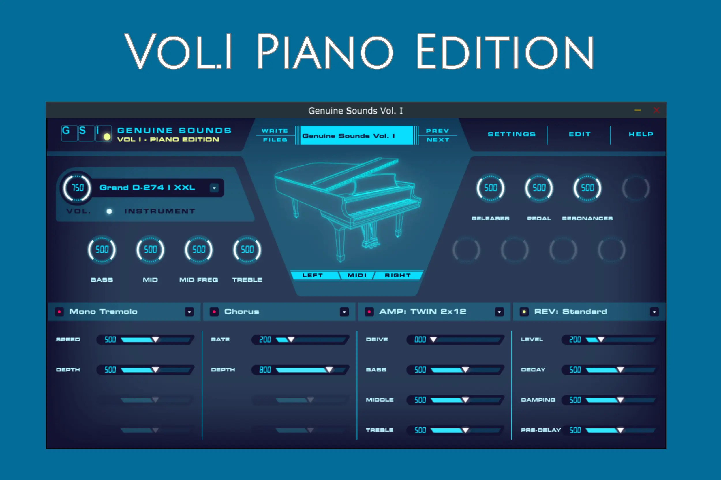 键盘音源-GSi Genuine Sounds Vol.I-Piano Edition-Win 1.2.2