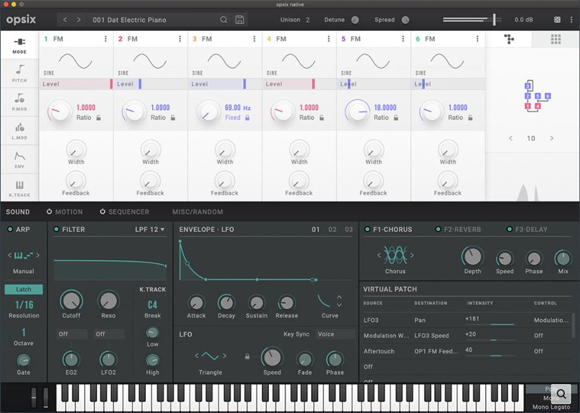 合成器-KORG Opsix Native-Win 1.3.1