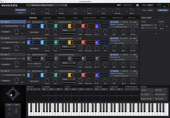 合成器 KORG Wavestate Native【MAC】v1.0.5