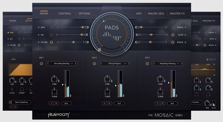 马赛克铺底-Heavyocity Mosaic Pads KONTAKT