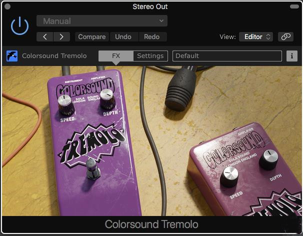 吉他单块效果器 Martinic Colorsound Tremolo v1.0.0 macOS