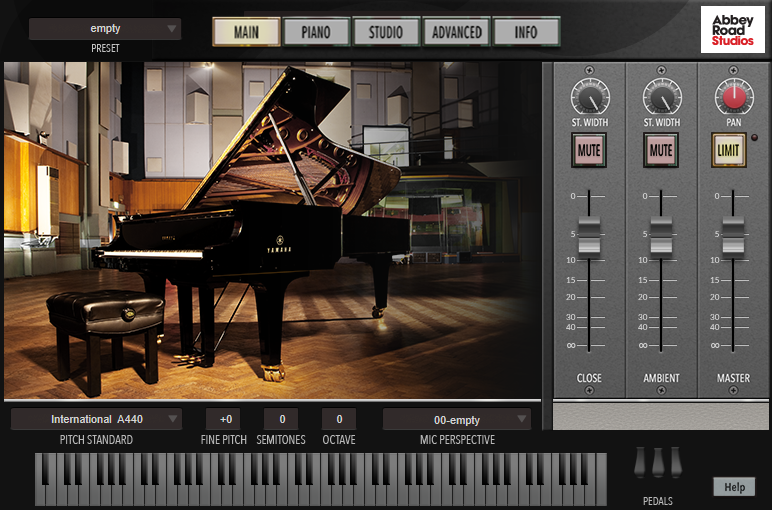 雅马哈舞台钢琴 Garritan Abbey Road Studios CFX Concert Grand【WIN】1.010