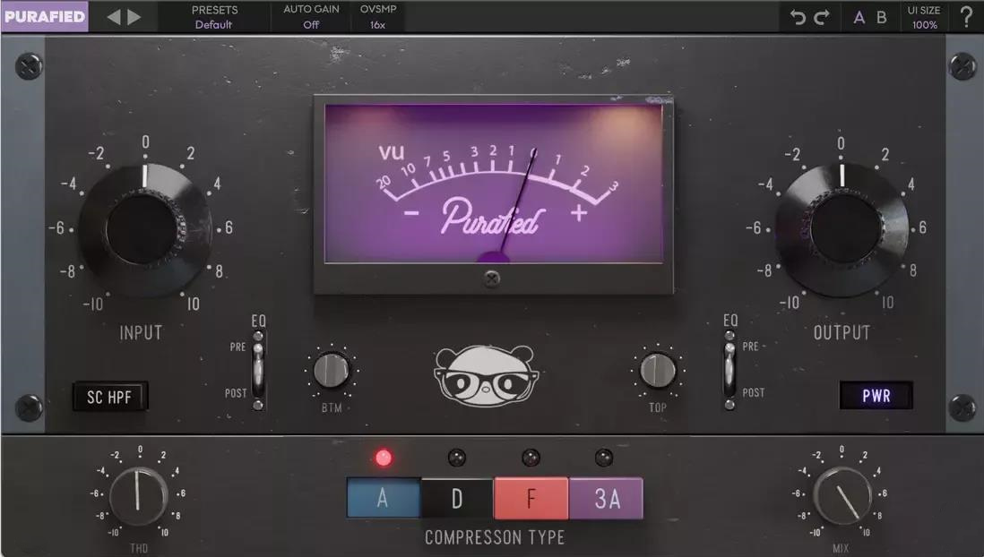 压缩器 Purafied Audio VU Compressor【MAC】1.1.0