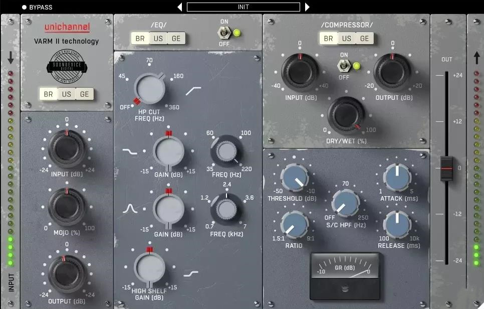 通道条-Soundevice Digital Unichannel-Win 3.0