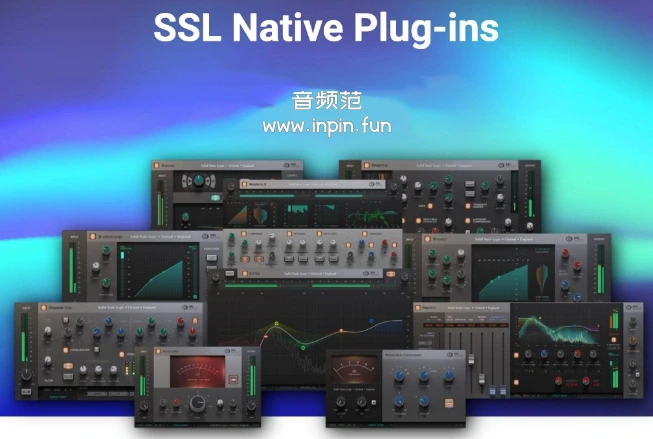 SSL效果器合集-Solid State Logic SSL Native Plugins-Win 6.5.3