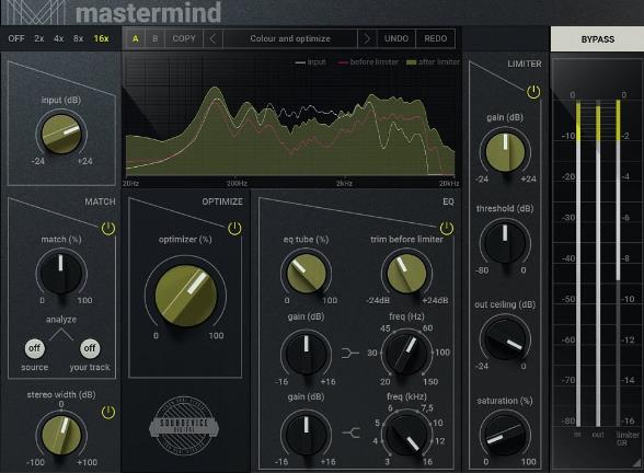 母带效果器 Soundevice Digital Mastermind【WIN】1.2