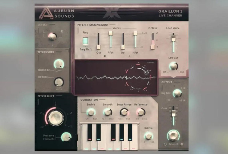 修音插件-Auburn Sounds Graillon-Mac 3.1.1