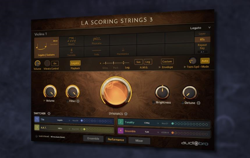 拉丝LASS3弦乐-LA Scoring Strings 3 KONTAKT