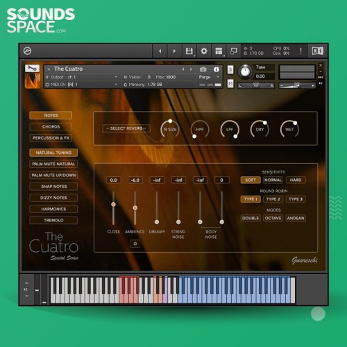 四弦吉他 Guareschi The Cuatro KONTAKT