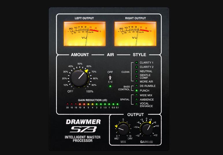智能母带压缩 Softube Drawmer S73【WIN】v2.5.9