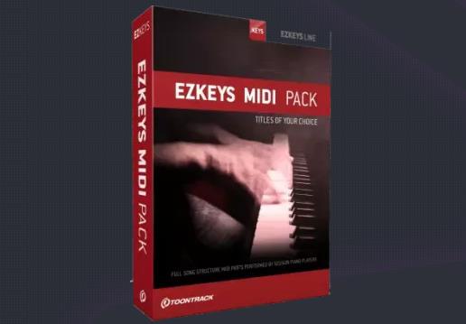 EZkeysMIDI包 Toontrack EZkeys MIDI Pack 2023.3.3