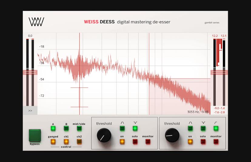 齿音消除-Softube Weiss Deess-Win 2.5.9
