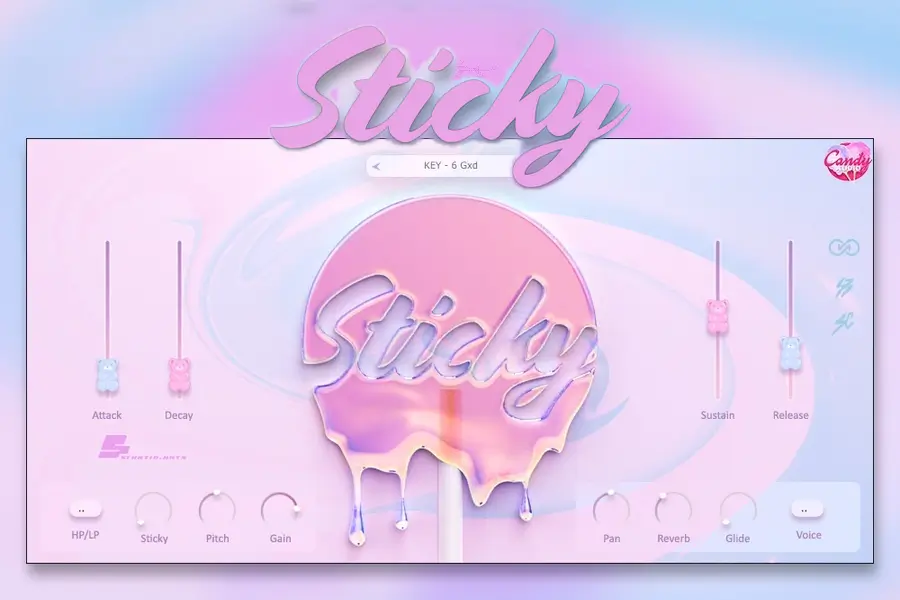 RnB虚拟乐器 Infinite Audio Sticky-Mac