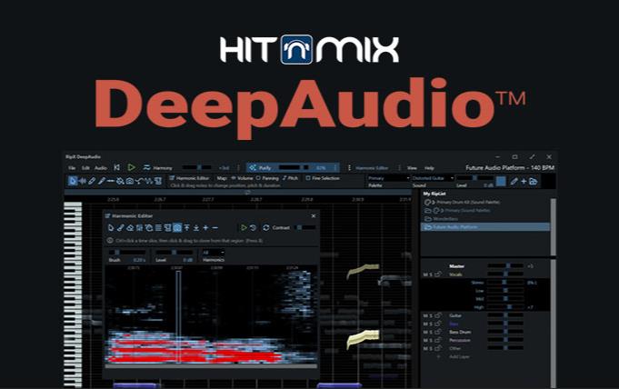 音频分离提取修音 RipX 6 DeepAudio【WIN】6.1.0