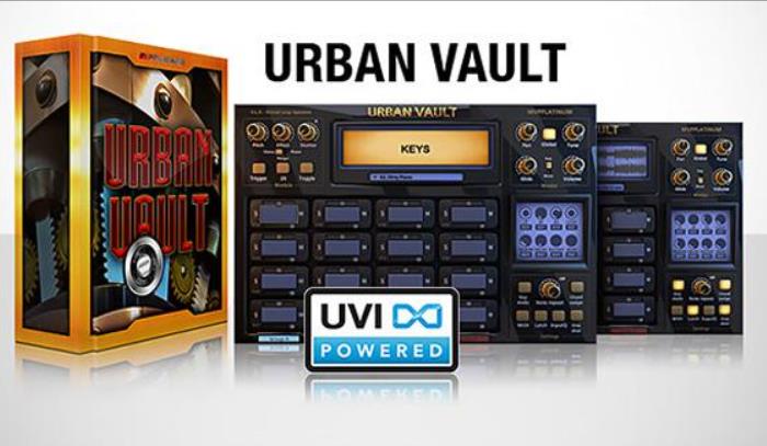 综合音源 MVPloops Urban Vault UVI