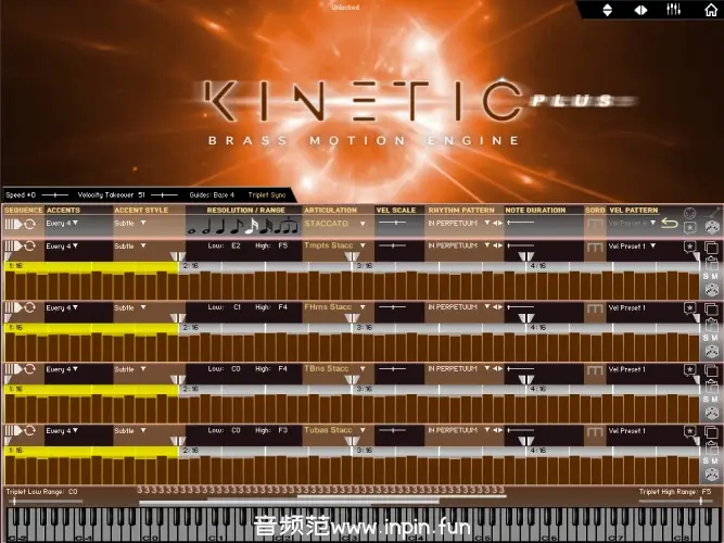 节奏铜管乐-Kirk Hunter Studios Kinetic Brass Plus KONTAKT