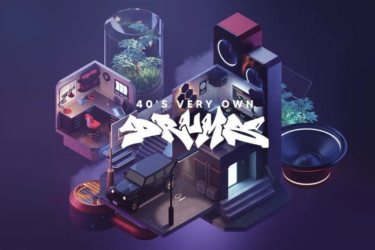 嘻哈鼓 Native Instruments 40´s Very Own Drums KONTAKT 1.1.0