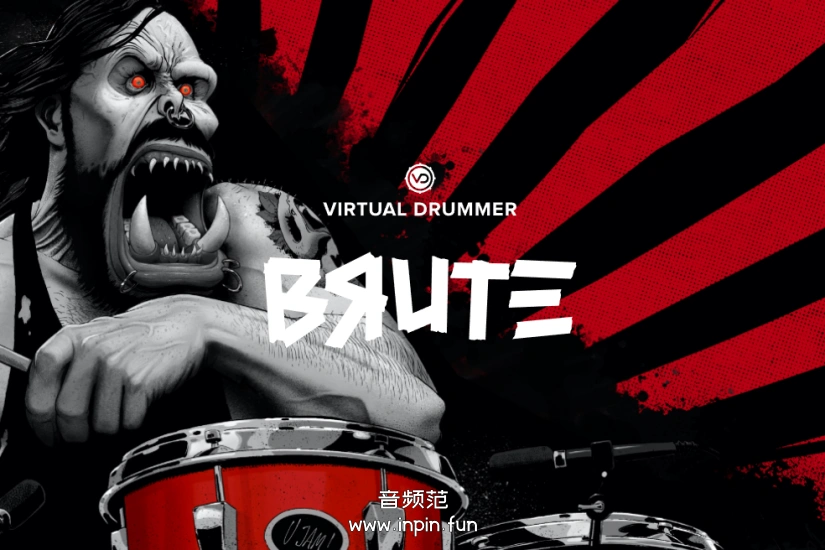 虚拟鼓手 uJAM Virtual Drummer BRUTE【MAC】2.1.1