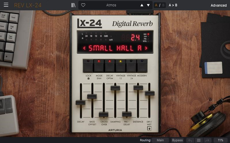[推荐]莱斯康224混响 Arturia Rev LX-24【MAC】1.0