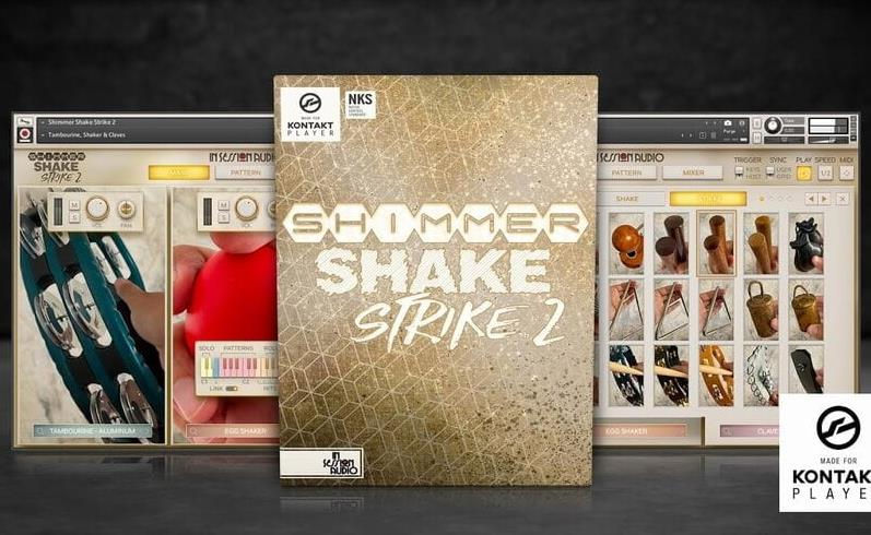 创意小打击乐 Shimmer Shake Strike 2 KONTAKT