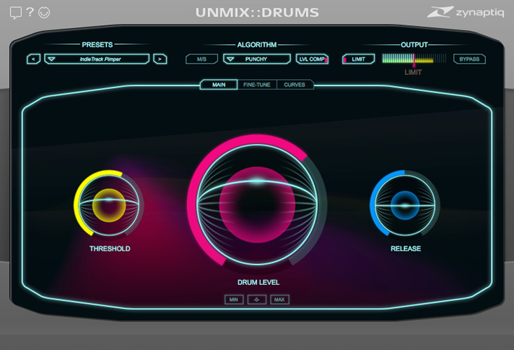 鼓分离插件-Zynaptiq UNMIX DRUMS-Win 1.3.0