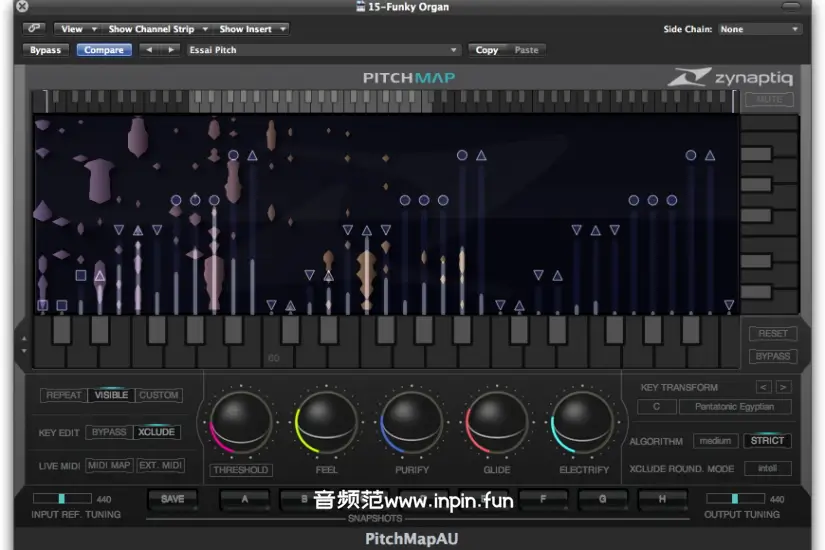 修音插件-Zynaptiq PITCHMAP-Win 1.9.2