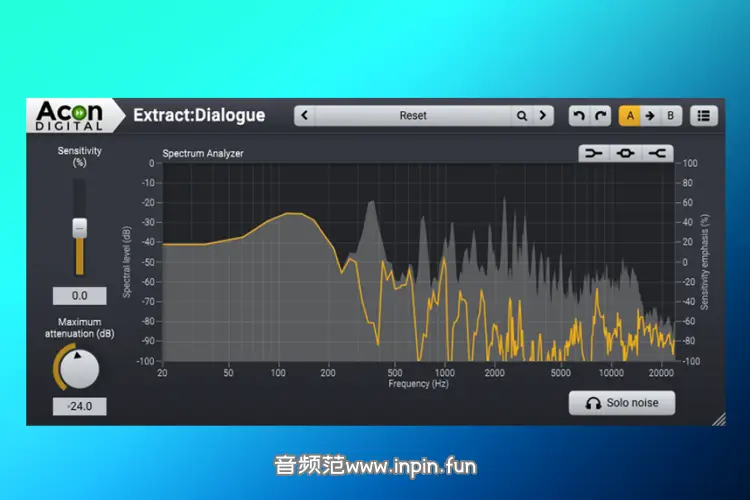 自动降噪-Acon Digital Extract Dialogue-Win 1.5.0