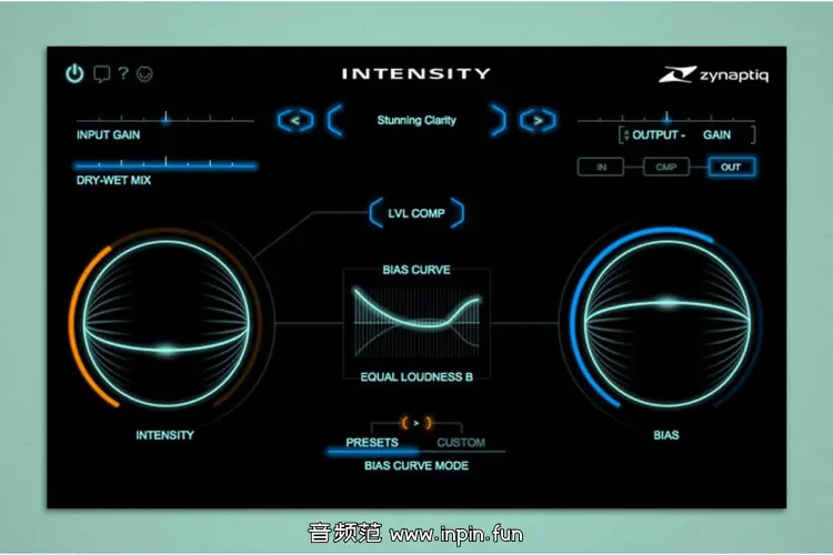 音频增强插件-Zynaptiq INTENSITY 2-Win 2.0.0