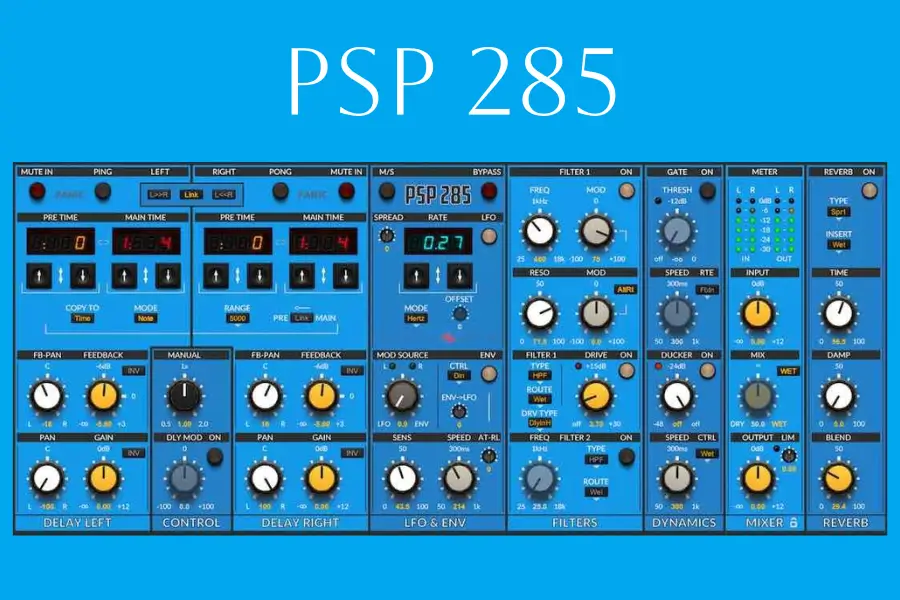 延迟效果器-PSPaudioware PSP 285-Win 1.0.1