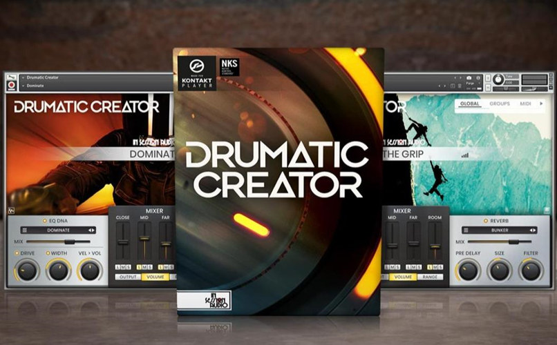 影视游戏打击乐 In Session Audio Drumatic Creator KONTAKT