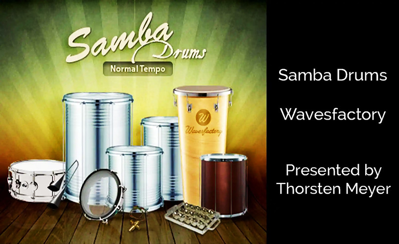 桑巴鼓 Wavesfactory Samba Drums KONTAKT