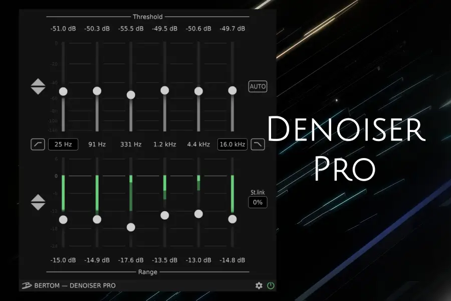 智能降噪插件-Bertom Audio Denoiser Pro-Win3.0.11 独家直装版