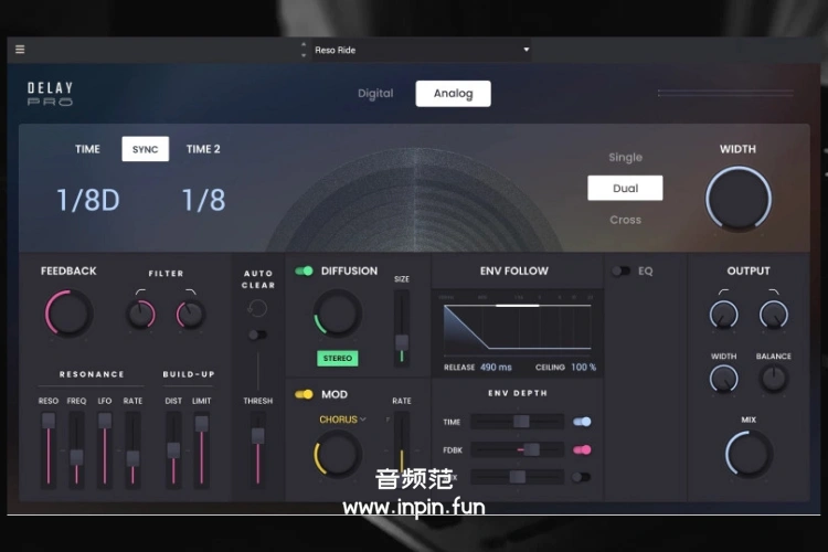空气延迟效果器 AIR Music Technology AIR Delay Pro【WIN】1.0.0