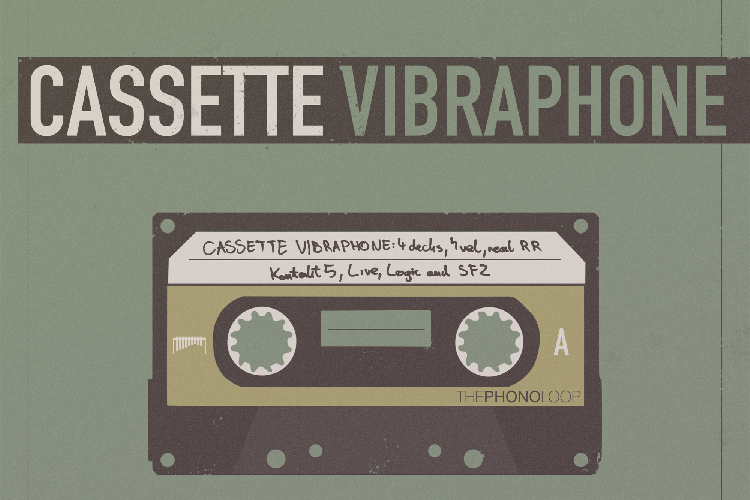 磁带乐器循环 ThePhonoLoop Cassette Vibraphone KONTAKT v1.01