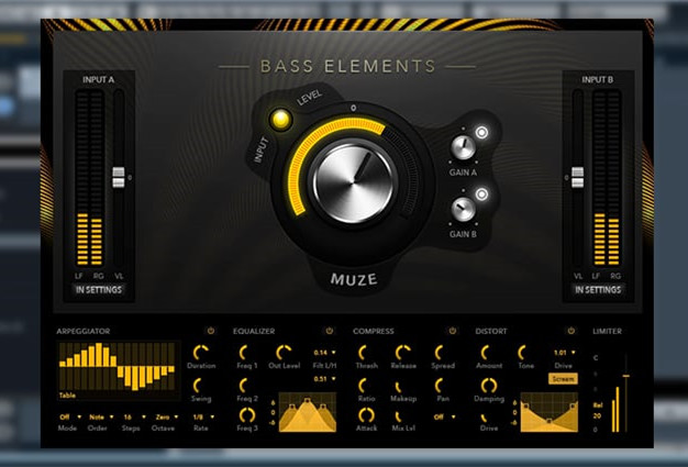 缪斯低音合成引擎 Muze Bass Elements KONTAKT