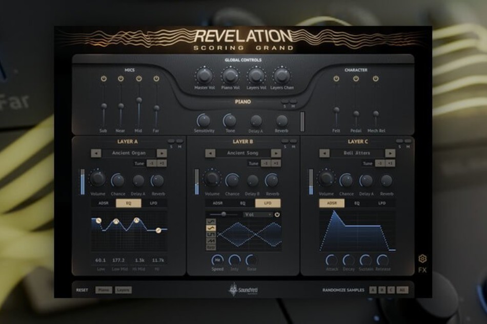 混合钢琴 Sound Yeti Revelation Scoring Grand KONTAKT