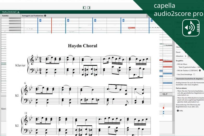 音乐转五线谱 Capella Audio2score Pro【WIN】4.0.1