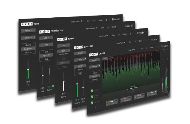福克斯特AI智能混音插件合集-Focusrite FAST Bundle-Win 2024.9