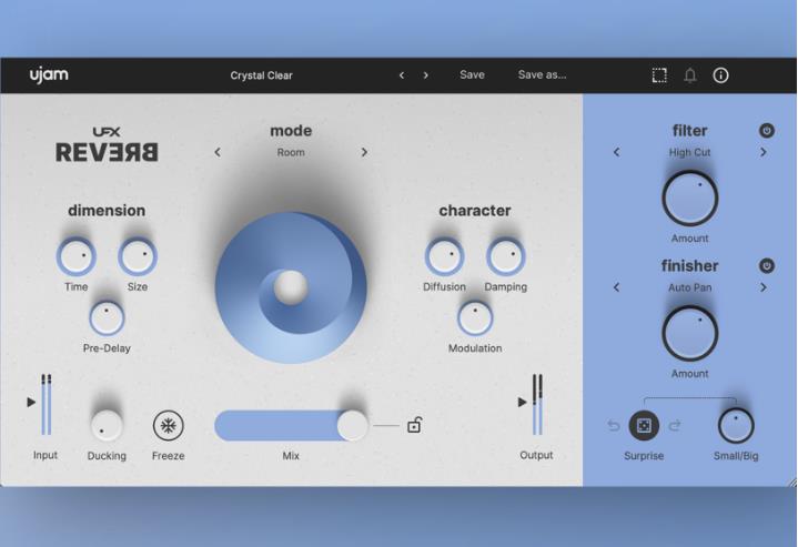 混响-uJAM UFX Reverb-Win 1.2.0